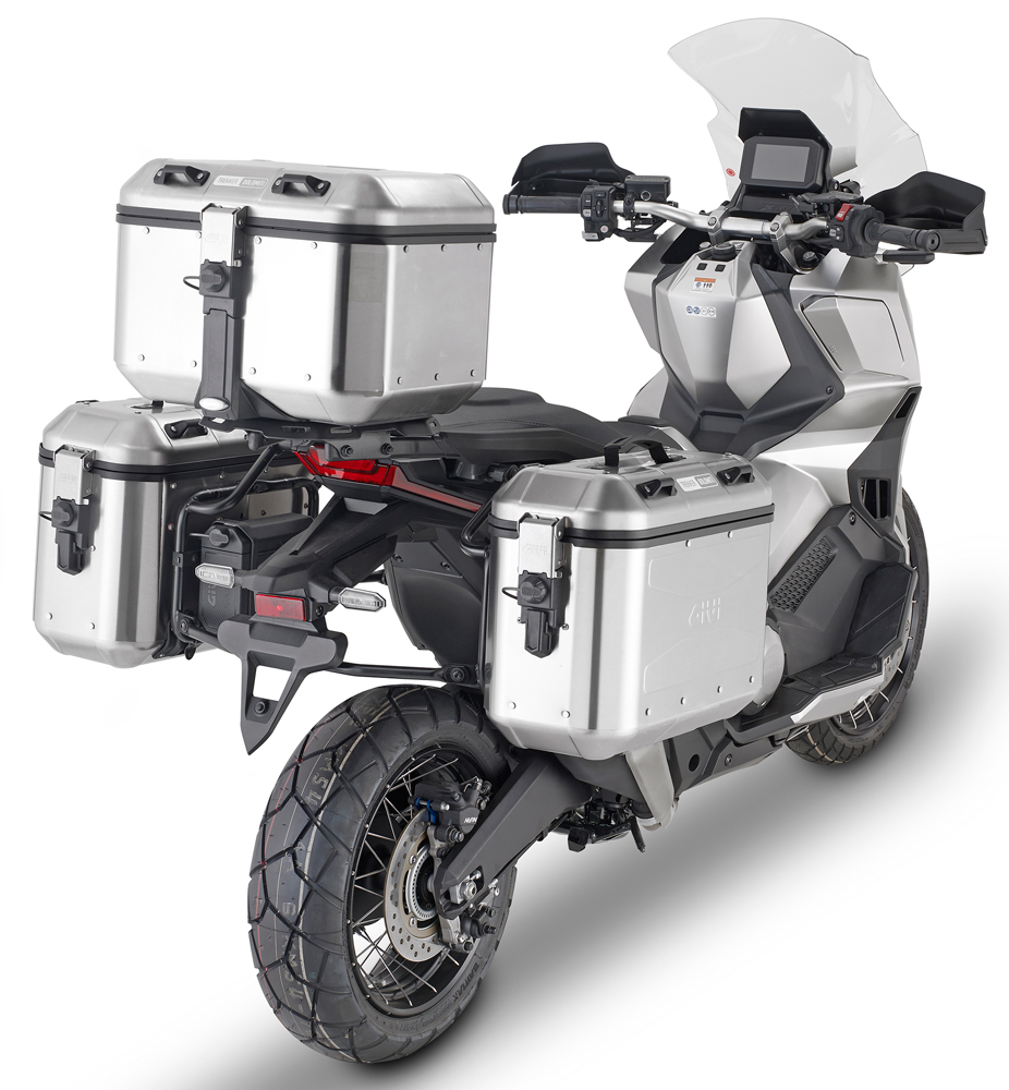 Givi_Honda_X-ADV_750_Travel_Accessories_Viaggio_PLO118MK_Valigie_DLMK36A_Cases