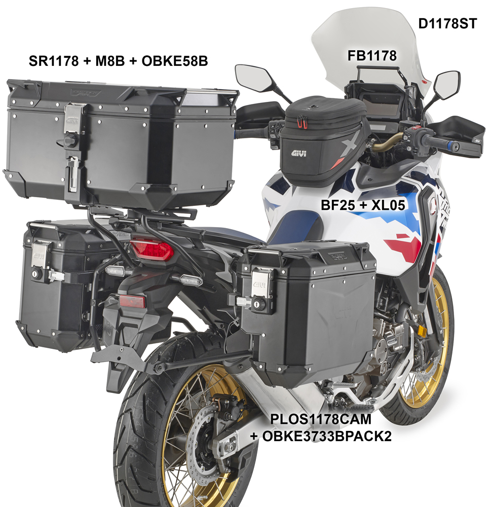Honda_Africa_Twin_Adventure_Sport_Givi_PLOS1178CAM_Panniers_Telaietti_Monokey_Side_Cases_OBKE3733BPACK2_Valigie_Laterali