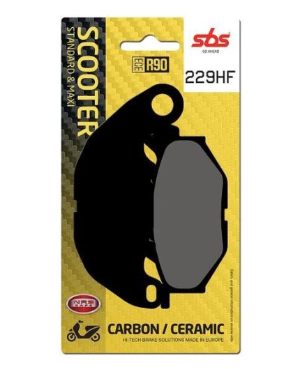 Plaquettes de Frein SBS - Céramique - 229HF